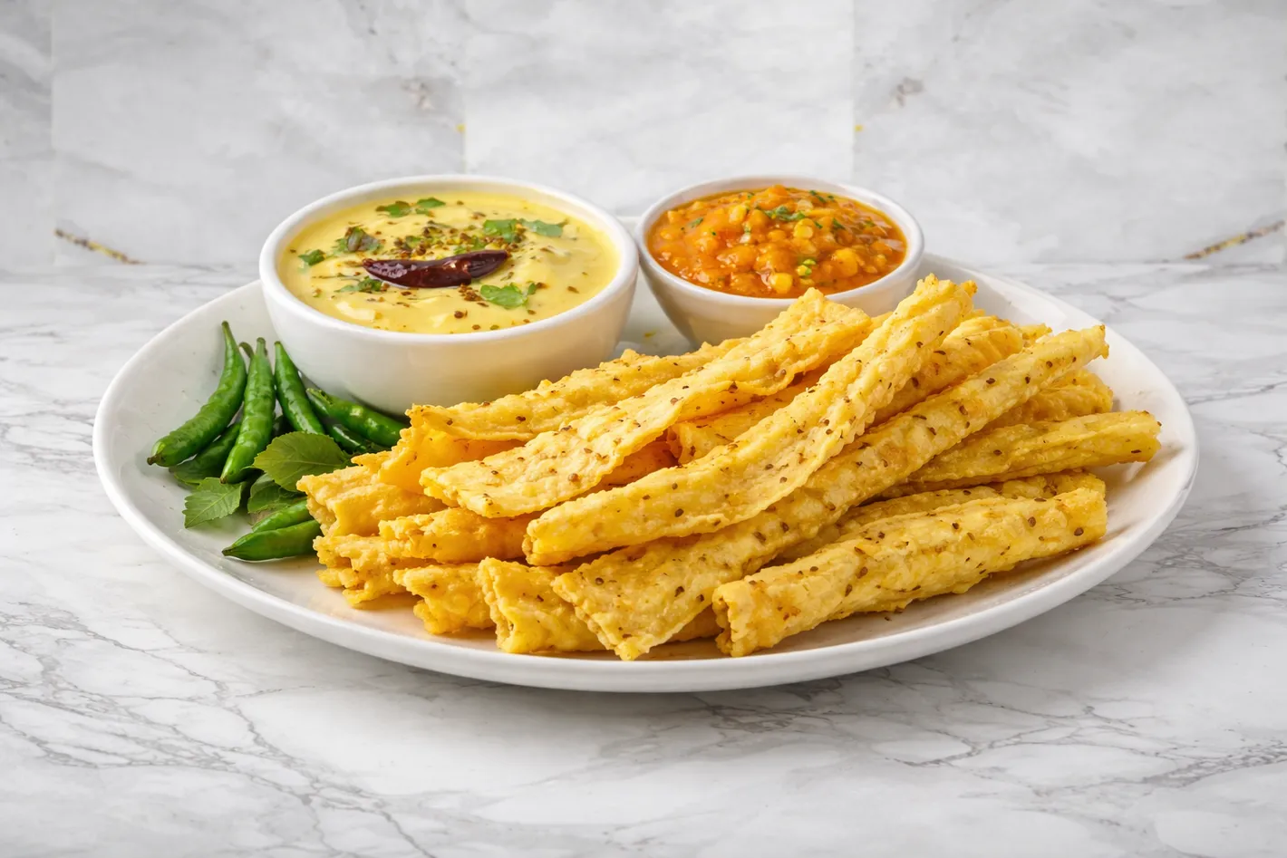 Delicious Vada Pav at Gujju Galli Winnipeg